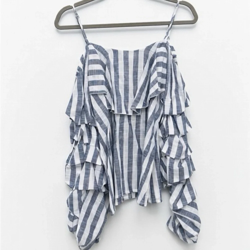 NWT Free Generation Ruffled Top - Picture 2 of 10